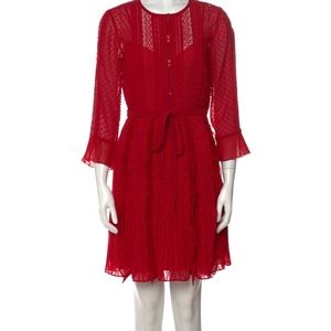 Red Karen Millen dress